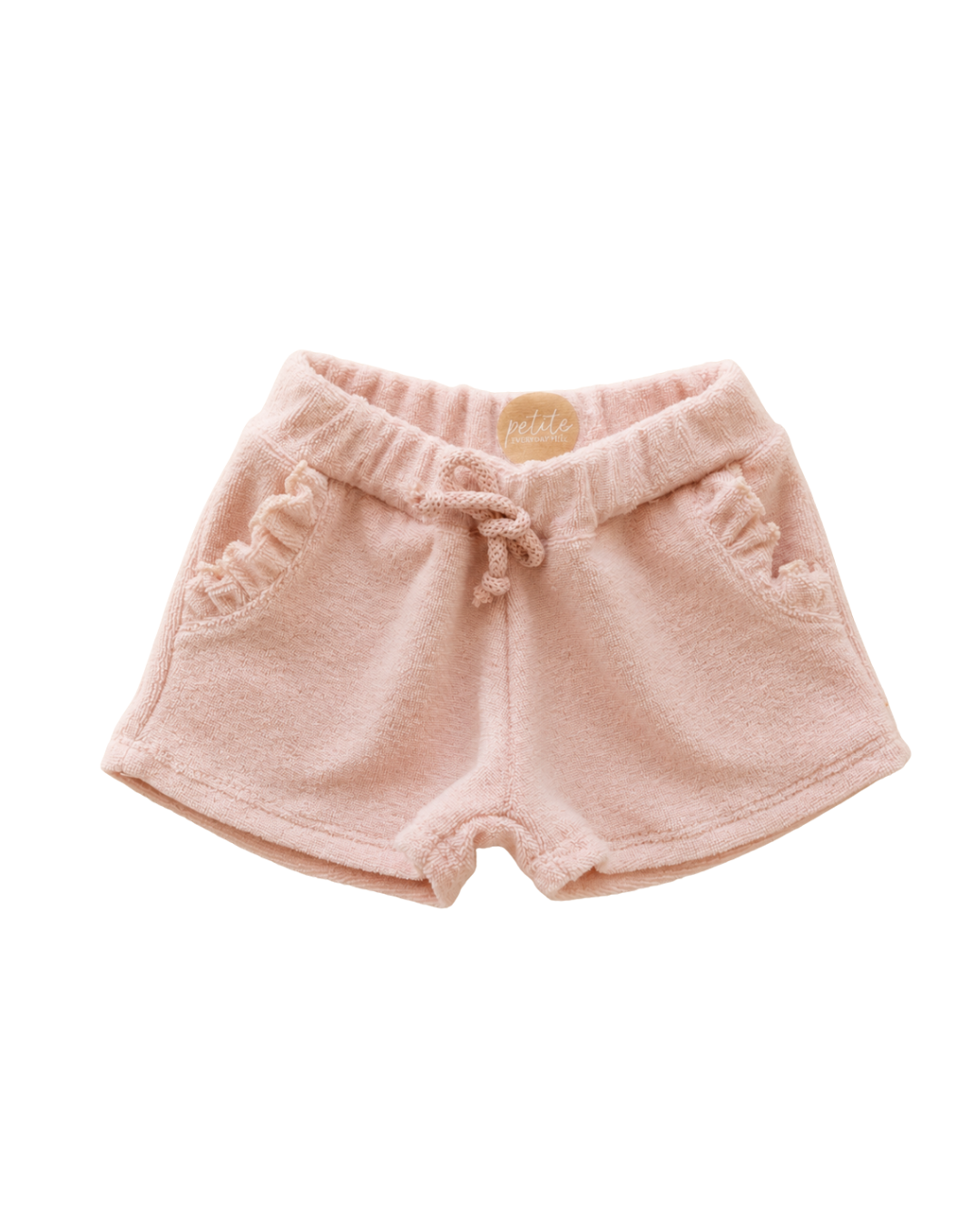 SHORTS IN SPUGNA ROSA