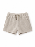 SHORT BIMBO SPUGNA MELANGE AVENA