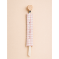 PORTACIUCCIO QUADRETTI ROSA E PANNA