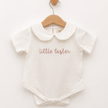 BODY MANICHE CORTA COLLETTO “ Little Sister “