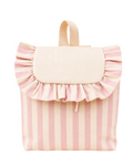 ZAINETTO BIMBA RIGHE ROSA E PANNA