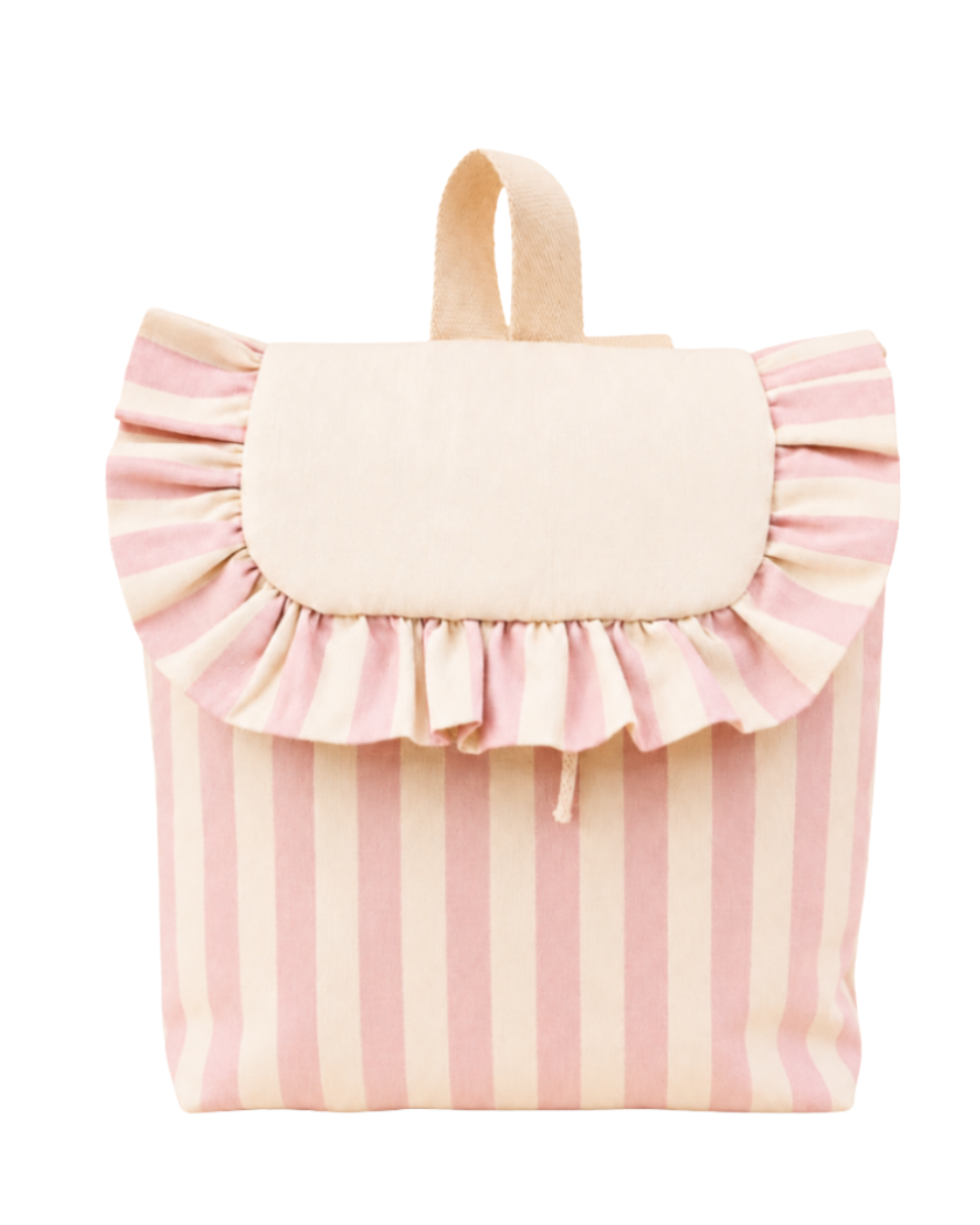 ZAINETTO BIMBA RIGHE ROSA E PANNA