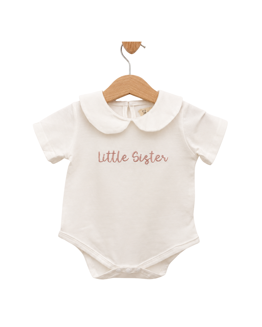BODY MANICHE CORTA COLLETTO “ Little Sister “